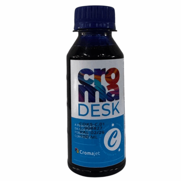 TINTA CROMADESK SUBLI CYAN - 100 ml