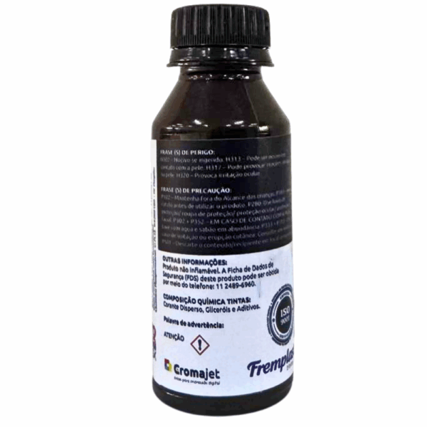 TINTA CROMADESK SUBLI BLACK - 100 ml - Imagem 2