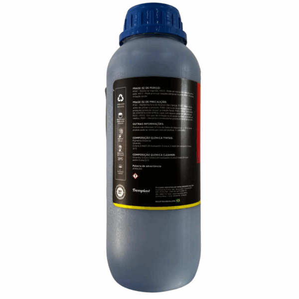 Tinta Dtf Digital Cyan 1kg Cromajet Fremplast - Imagem 2
