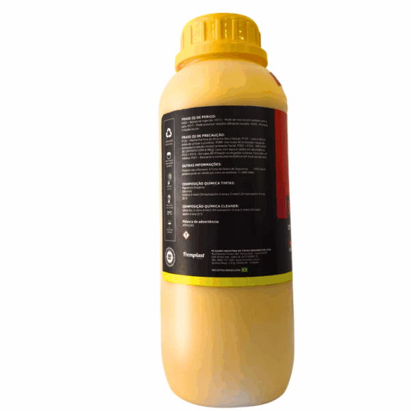 Tinta Dtf Digital Yellow 1kg Cromajet Fremplast - Imagem 2