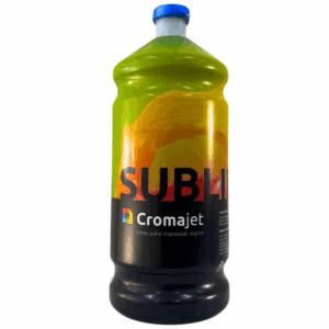TINTA CROMAJET SUBLI ECO SOFT EP6370 CYAN C/CHIP -1KG