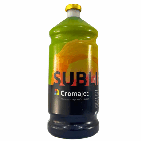 TINTA CROMAJET SUBLI ECO SOFT EP6370 YELLOW C/CHIP -1KG